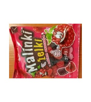 Diana: Żelki Malinki 250g*17 dn2