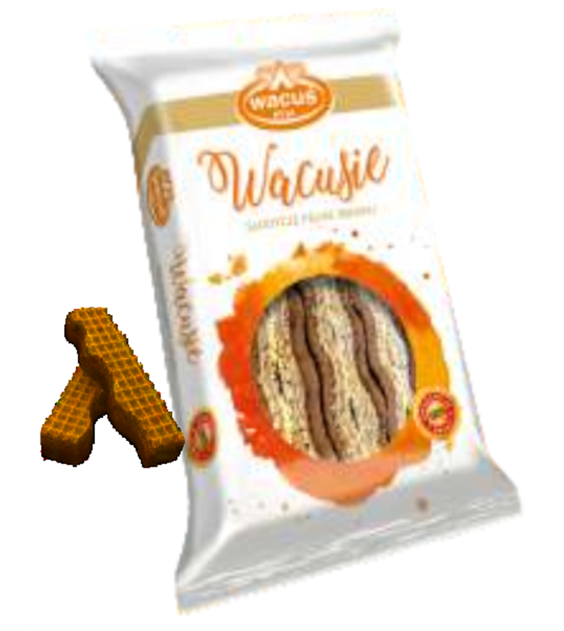 Wacus: Fala zdobiona czekoladą*1.6 kg