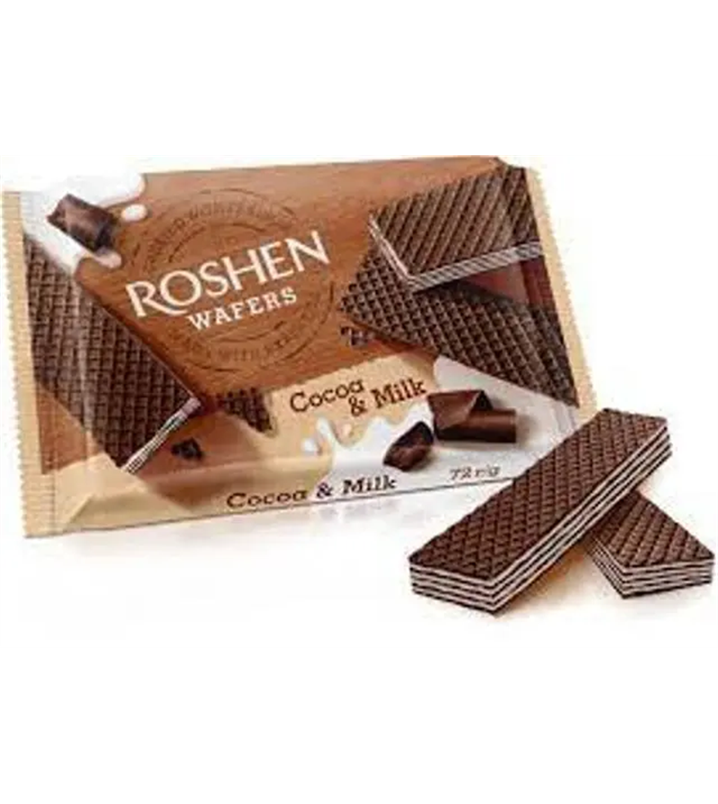 Rosh: Waf.cocoa&milk 72g*22 rs121