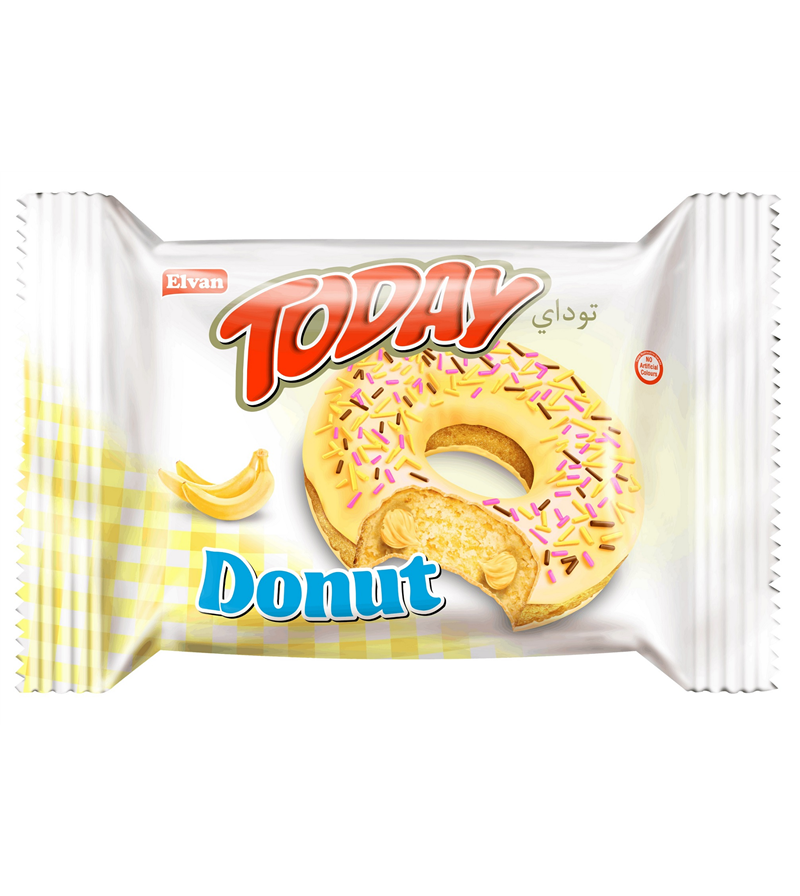 Gib: Today Donut banan.50g*24 gi13