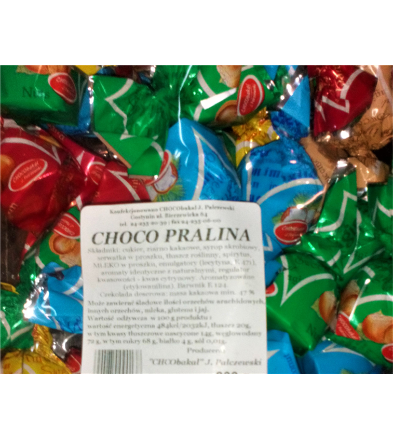 ChocB: Chocopraliny 240g*15 hb118