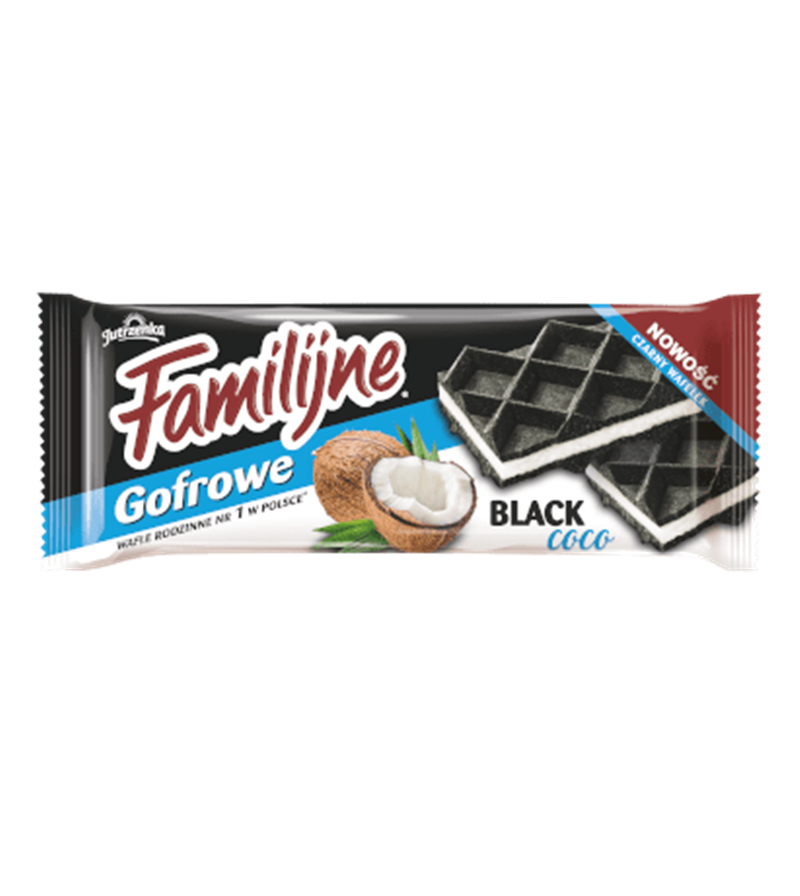 Jutrz: Waf.Famil.Black 140g*23 ju570