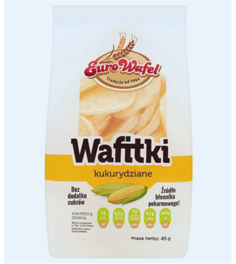 EkoW: Wafitki kukur.45g*18 ek94