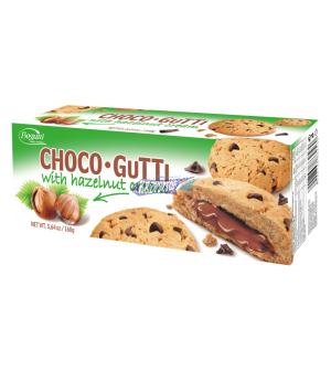 Bogutt: Choco Gutti orzech.160g*18 btt22