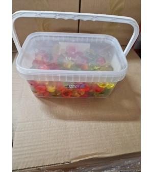 HelloJ:Żelki Rainbow Hearts *1,5kg ex77