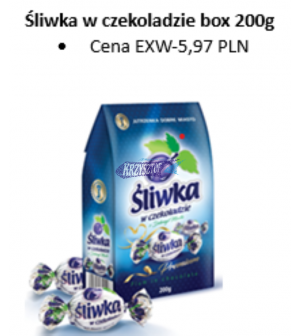 JDM: Śliwka Dobromiejska 200g*17 jdc51
