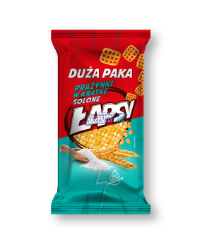 TBM: Łapsy solone kratka 110g*16 tbm58