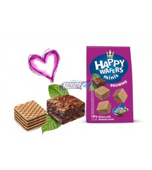 Flis: Wafle Brownie 100g*16 fl9