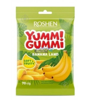 Rosh: Yummi Gum.banan.70g*22 rs200